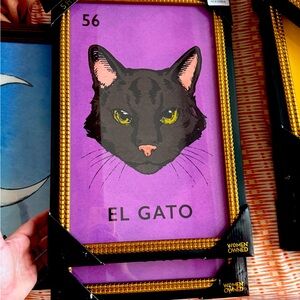 Sapna Shah Loteria El Gato Art Print - 12x18